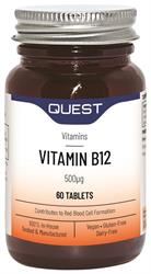 Quest | Vitamin B12 500mcg 60 Tablets | 60 tablet For Sale