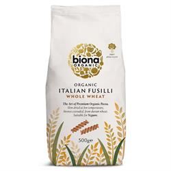 Biona | Organic Wholewheat Fusilli Pasta 500g | 500g Online Hot Sale