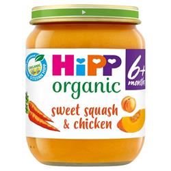 Hipp | Organic Sweet Squash & Chicken 125g | 125g Online now