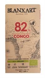 Blanxart | BLANXART Premium Organic & Vegan 82% CONGO Chocolate Bar 75g | 75g Sale