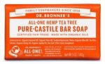 Dr Bronner | Organic Tea Tree Soap Bar 140g. | 140g Sale