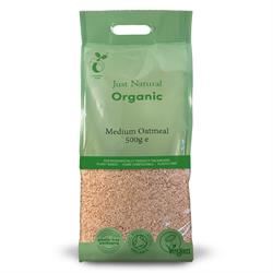 Just Natural Organic | Organic Oatmeal Medium 500g | 500g Online Hot Sale