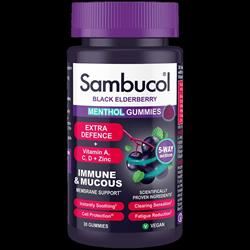 Sambucol | Sambucol Black Elderberry Extra Defence Menthol Gummies | 30gummies Online