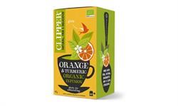 Clipper | Orange and Turmeric Organic Infusion 20 Bags | 20bag Supply