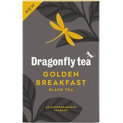 Dragonfly Tea |  Dragonfly Golden Breakfast Black Tea 40 tea bags | 40bag Supply