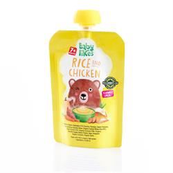 Baby Likes | Rice & Chicken - Halal Baby Food 7 months+ 130g | 130g For Sale