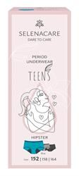 Selenacare | TEENS period panties Hipster Blue Size 152 | 1 box Sale