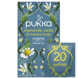 Pukka Herbs | Chamomile Vanilla & Manuka 20 bag | 20bag For Sale