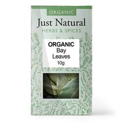 Just Natural Herbs | Organic Bay Leaves (Box) 4g | 4g Fashion