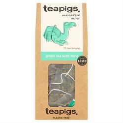 Teapigs | green tea with mint 15 tea temples | 15bag Fashion