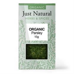 Just Natural Herbs | Organic Parsley (Box) 15g | 15g Online now