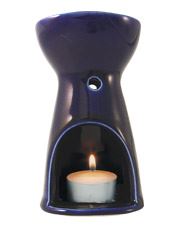 Absolute Aromas | Oil Burner Cobalt Blue | 1 box Supply