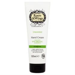 Roots and Wings | Organic Unscented Hand Cream 125ml | 125ml Online Hot Sale