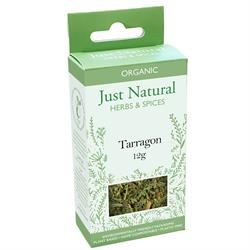 Just Natural Herbs | Organic Tarragon (Box) 12g | 12g For Cheap