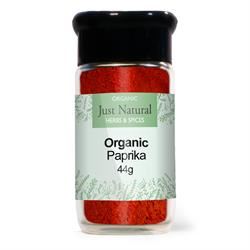 Just Natural Herbs | Organic Paprika (Glass Jar) 60g | 60g Online Hot Sale