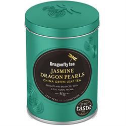 Dragonfly Tea |  Jasmine Dragon Pearls Green Loose Leaf Tea 50g | 50g Online now