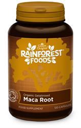 Rainforest Foods | Organic Maca Root 5:1 500mg 120 Capsules | 120 capsule Supply