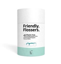 The Natural Family | NFco Biodegradable Friendly Floss Picks 25g | 25g Online Hot Sale