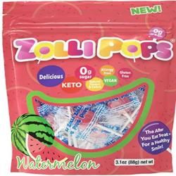 Zolli Pops | Watermelon Sugar Free Lollipop Pouch 80g | 80g Sale