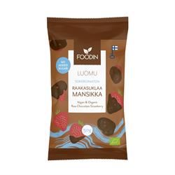 Foodin | FI Organic Raw Chocolate Coated Strawberry | 50g Online Sale