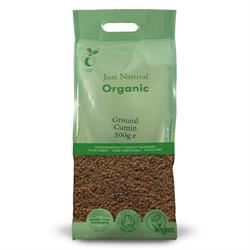 Just Natural Herbs | Organic Ground Cumin 500g | 500g on Sale