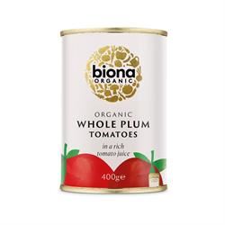 Biona | Organic Whole Peeled Tomatoes 400g | 400g Discount