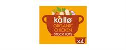 Kallo | Organic Chicken Stock Pot 4x24g | 4x24g Online Sale