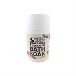 Goats of the Gorge | Goats Milk Bath Soak With Geranium Essential Oil 360g | 360g Online now