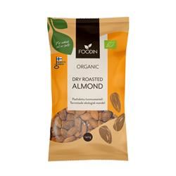 Foodin | Organic Dry Roasted Almonds 140g | 140g Online Sale