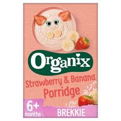 Organix | Strawberry & Banana Organic Baby Porridge 120g | 120g For Discount