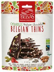 Belvas | Belgian Thins Dark Goji Quinoa 120g | 120g Hot on Sale