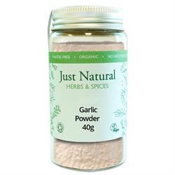 Just Natural Herbs | Organic Garlic Powder (Jar) 50g | 50g Fashion