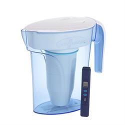 ZeroWater | ZeroWater 7-Cup 1.7 Lt Jug + Filter and Free Water Quality Meter | 1.7l Supply