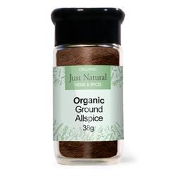 Just Natural Herbs | Organic Ground Allspice (Glass Jar) 50g | 50g Online Hot Sale