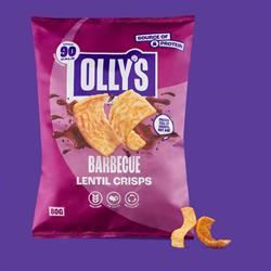 Ollys | BBQ Lentil Crisps 80g | 80g For Cheap