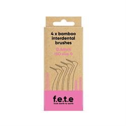 From Earth to Earth | FETE Interdental Brushes ISO Size 0 0.4mm | 13g Fashion