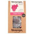 Teapigs | super fruit 50 tea temples | 50bag Online Sale