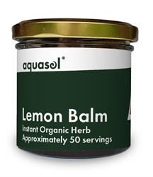 Aquasol | Organic Lemon Balm Instant Herbal Tea 20g | 20g For Sale