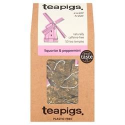 Teapigs | liquorice & mint 50 tea temples | 50bag Online Hot Sale