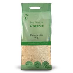 Just Natural Organic | Organic Oatmeal Fine 500g | 500g For Discount