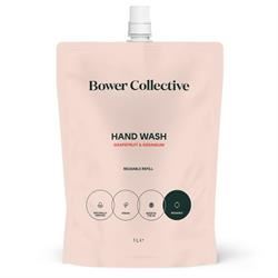 Bower Collective |  Grapefruit & Geranium Bower Natural Hand Wash Refill 1L | 1000ml Hot on Sale