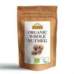 AUSHA | Organic Nutmeg Whole 100g - 1* Great Taste Award | 100g For Cheap