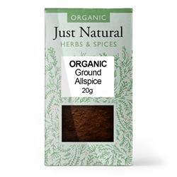 Just Natural Herbs | Organic Ground Allspice (Box) 20g | 20g For Cheap