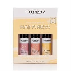 Tisserand | The Little Box of Happiness contains 3 pulse point roller balls | 3 x 10ml Online now