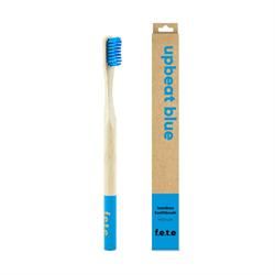 From Earth to Earth | Bamboo Toothbrush Upbeat Blue - Bright Blue Medium 1 Unit | 15g Sale