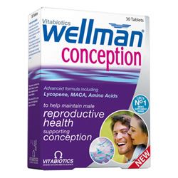 Vitabiotic | Wellman Conception 30 Tablets | 30 tablet Online Sale