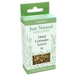 Just Natural Herbs | Organic Coriander Leaf (Box) 8g | 8g Hot on Sale