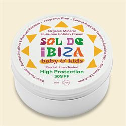 Sol De Ibiza | Sol de Ibiza Baby & Kids Organic Mineral all-in-one Cream SPF30 | 100g Fashion