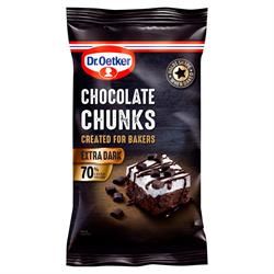 Dr Oetker | Dr Oetker Chocolate Chunks Extra Dark 100g | 100g Cheap