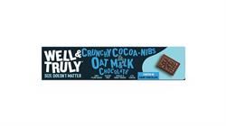 Well and Truly | Oat M&lk Chocolate Cocoa Nibs 30g | 30g For Cheap